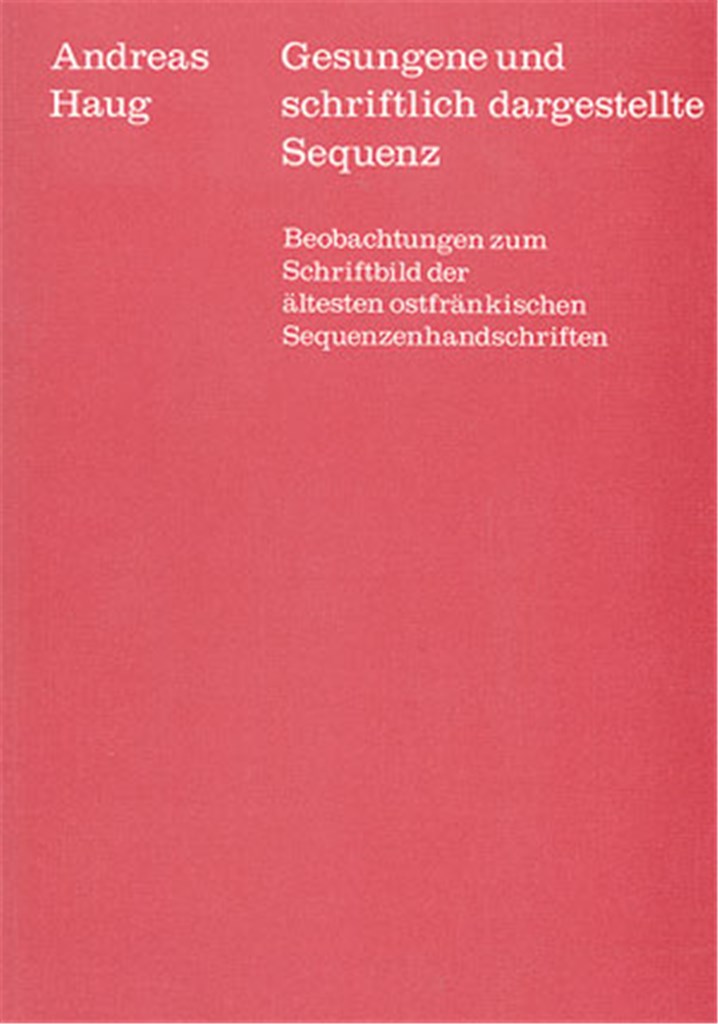 Gesungene und schriftlich dargestellte Sequenz